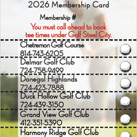Individual Membership Card